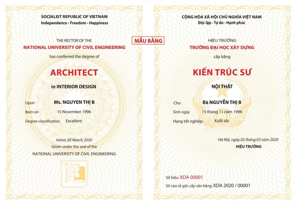 Khảo Sát & Phân Tích Kỹ Thuật Các Mẫu Phôi Bằng Đại Học Mới Nhất