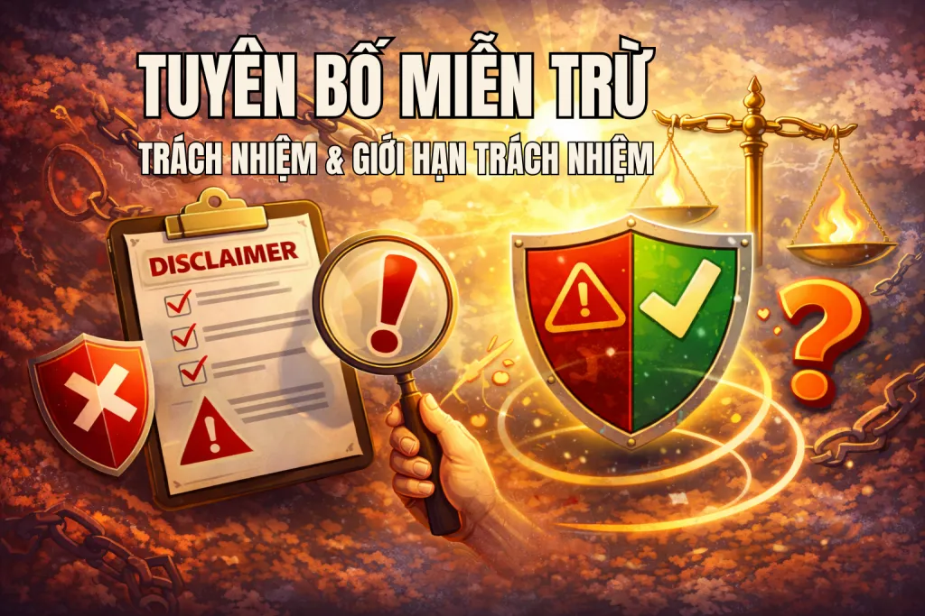 Tuyên bố miễn trừ trách nhiệm pháp lý